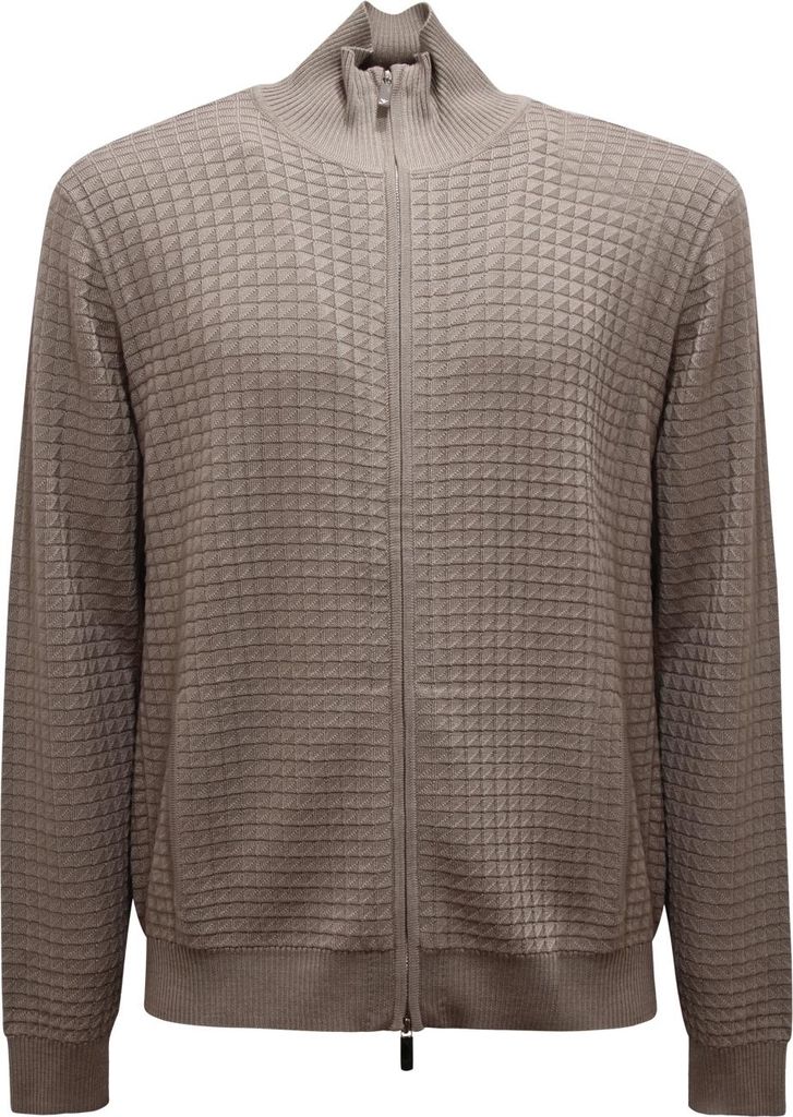 M7142 Cardigan Uomo Emporio Armani Man Wool Blend Sweater