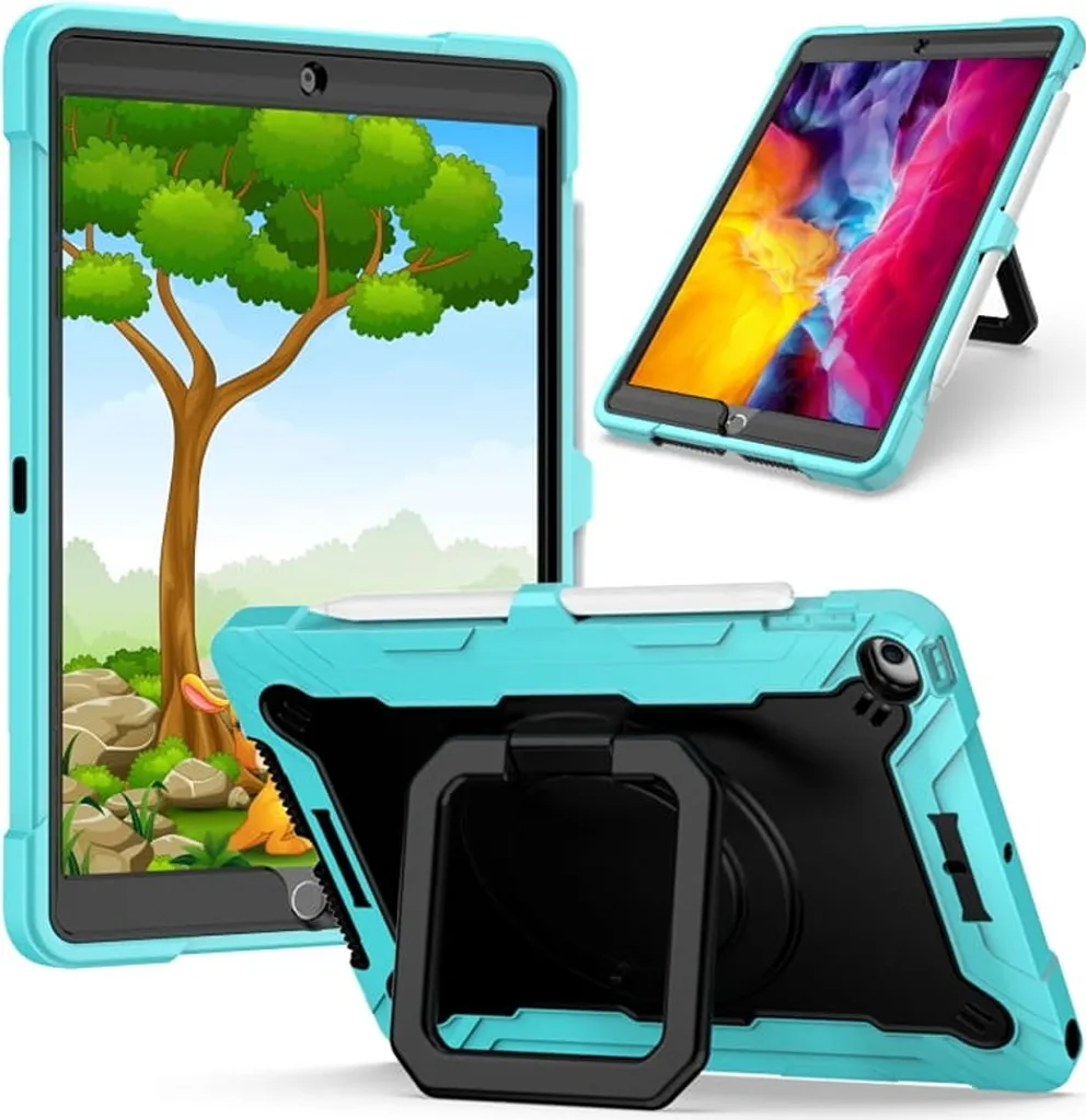 Cover iPad Pro 11 e Air 5/4 Antiurto Mint | Supporto 360 e Tracolla