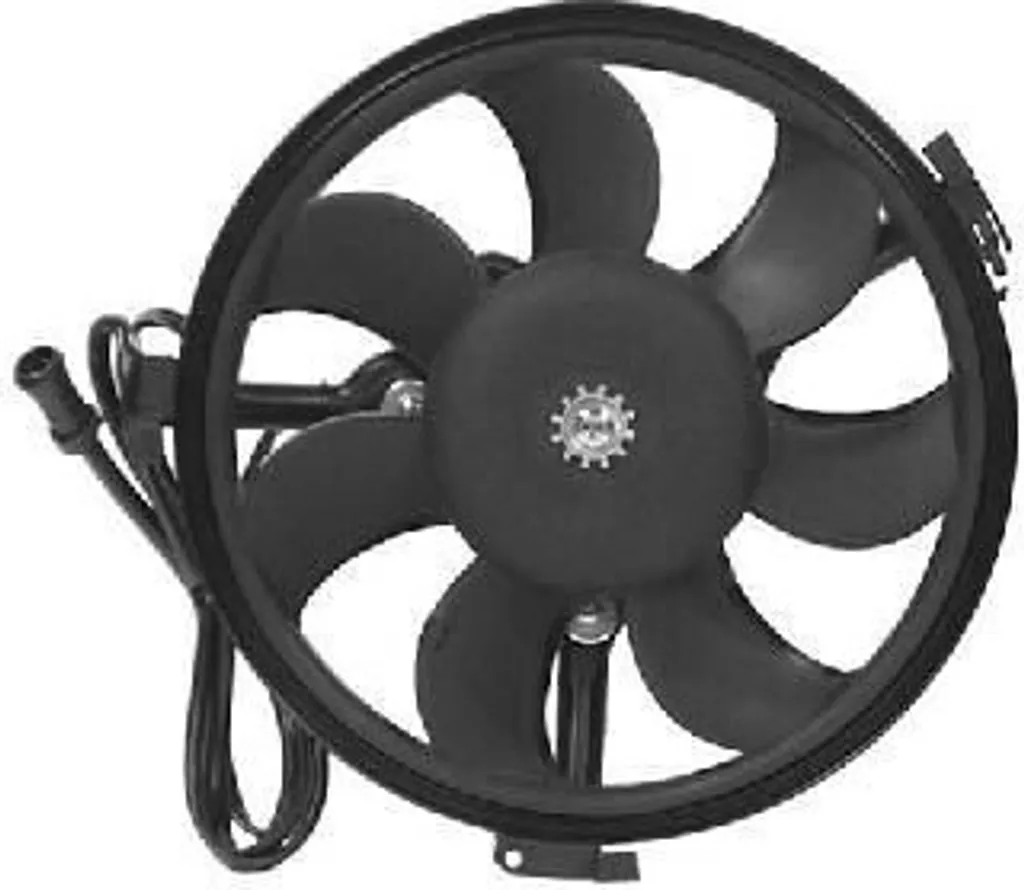 Ventilateur de radiateur robuste VAN WEZEL 0323747 avec hélice renforcée