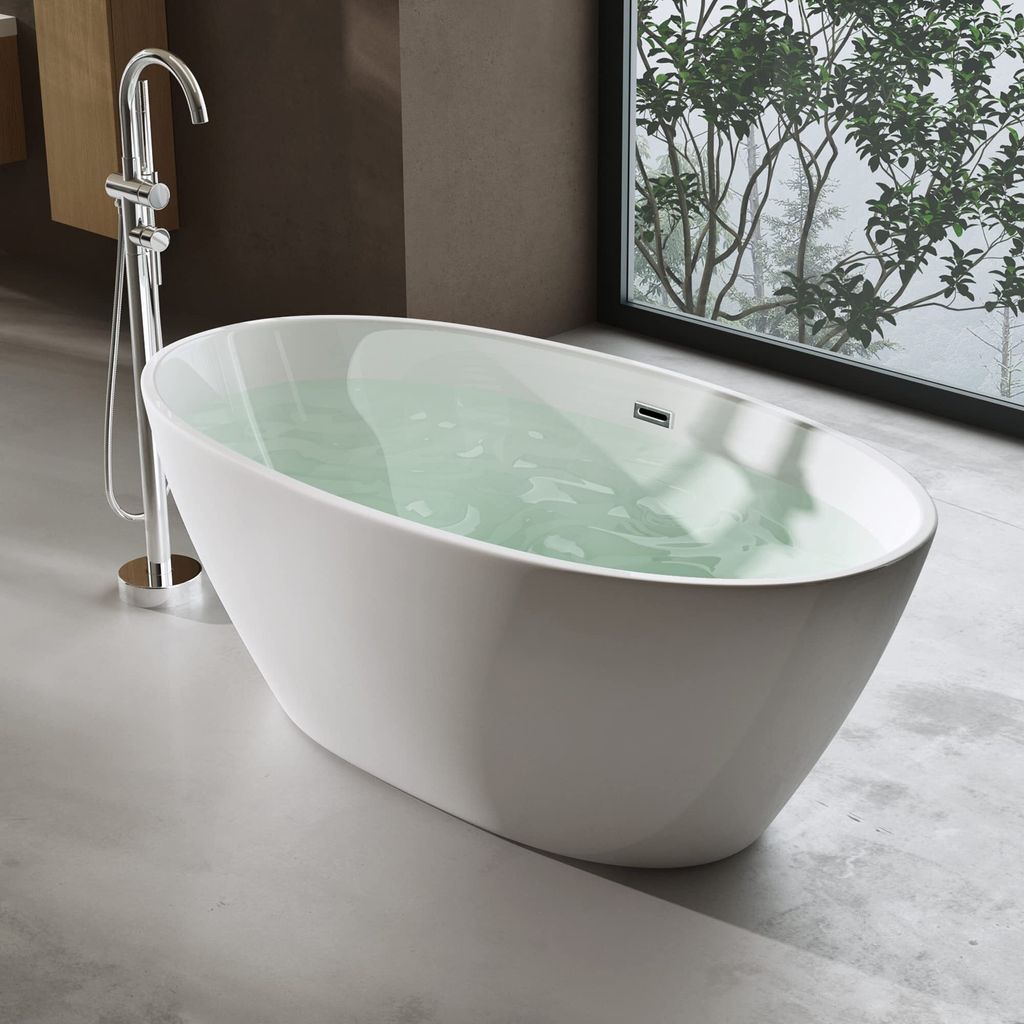 doporro Freistehende Design-Badewanne Vicenza599 Produktbild 