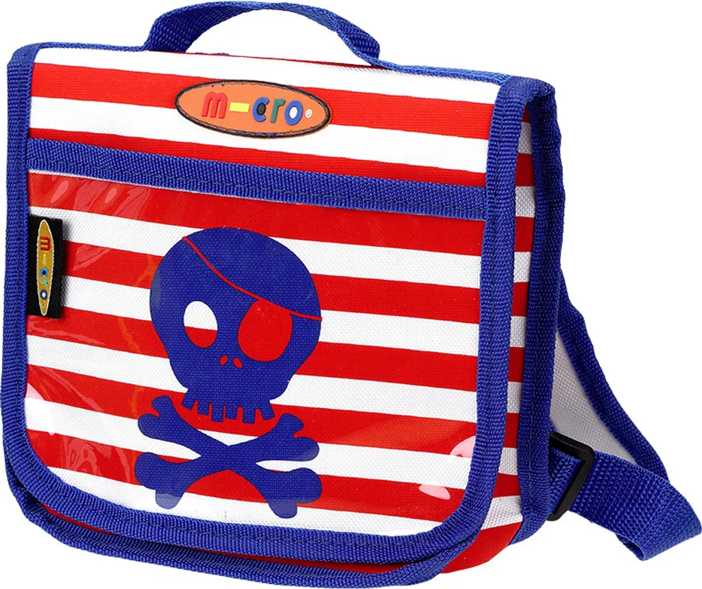 Petit sac à dos Micro motif pirate clipsable sur mini trottinette