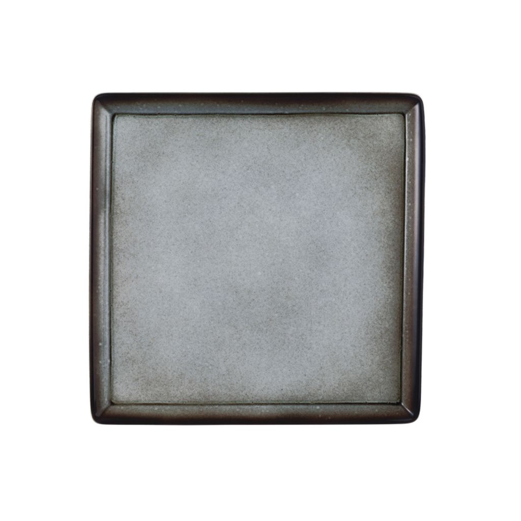 Seltmann Weiden Buffet-Gourmet-Tablett 23 x 23 cm grau