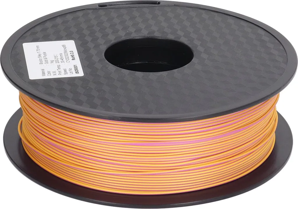 Filament PLA bicolore or violet 1,75 mm pour une extrusion stable