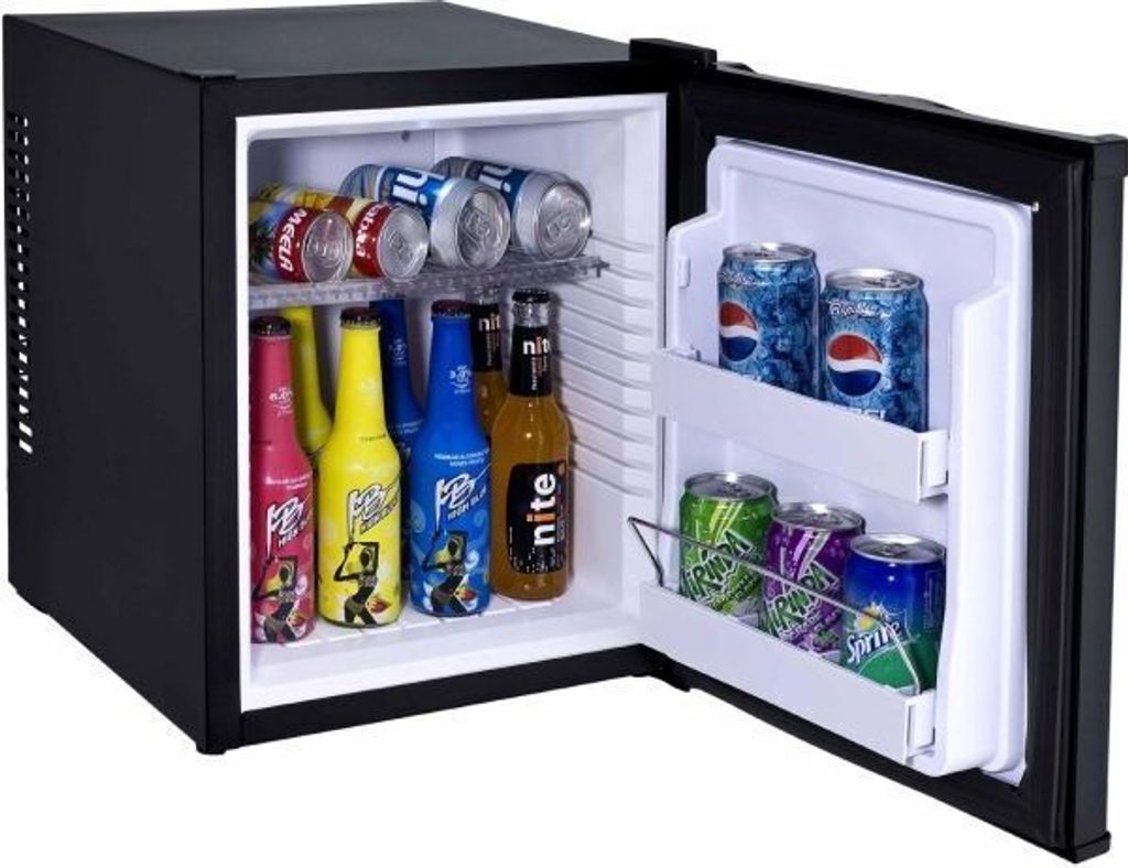 Syntrox Germany Botensis Mini Kühlschrank 28l, geräuschlos und energieeffizient () - Perfekt für Hotels, Büros & Zuhause