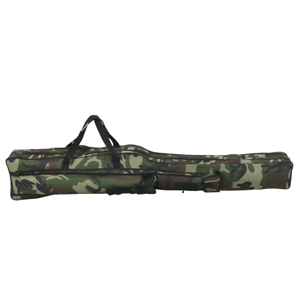 Fourreau de pêche 150 cm Vert Camouflage - Housse de transport robuste - 3