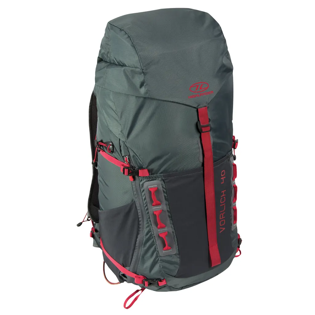 HIGHLANDER Vorlich 40L Sac à dos gris de randonnée technique robuste