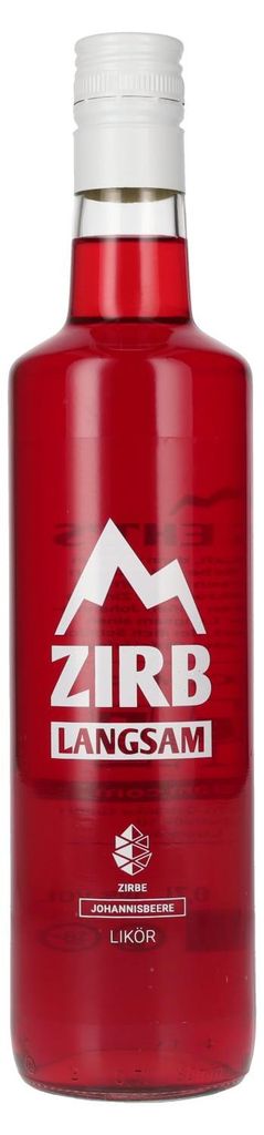 ZIRB LANGSAM Zirbe Johannisbeere Likör 18% Vol. 0,7l Produktbild 