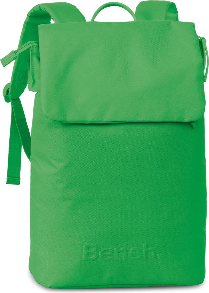 Bench Damen Loft fold over Rucksack Kurierrucksack Daypack 64200, Farbe:Hellgrün
