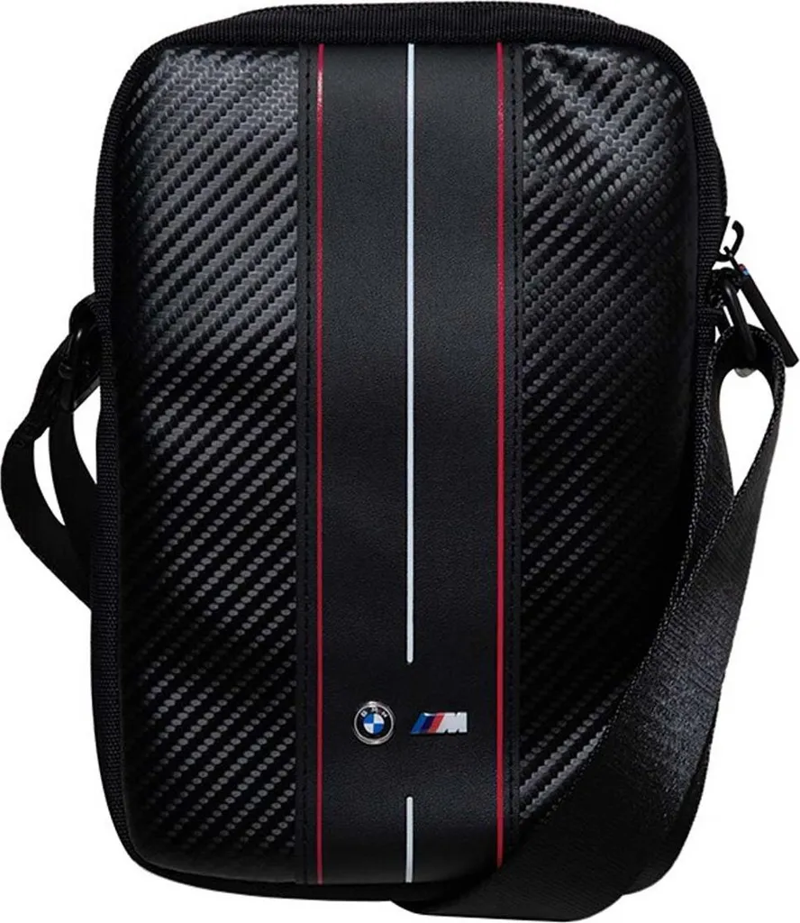 Custodia a Tracolla BMW per Tablet 8 Pollici Nylon e Carbon Look - 9