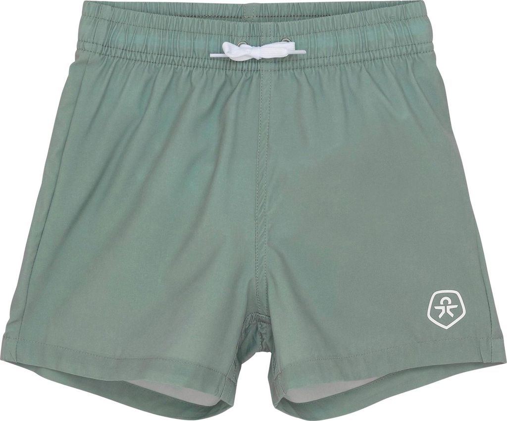 Color Kids Swim Shorts, Solid grün 116