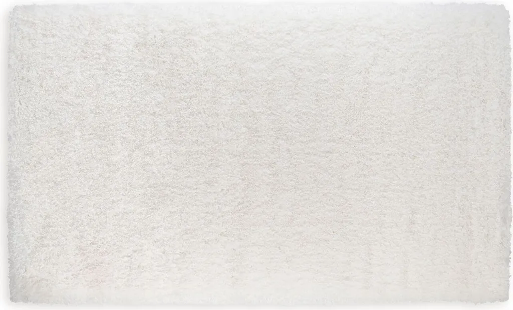 WohnDirect Tappeto Bagno Bianco 70x120 Lavabile - Sicuro e Morbido