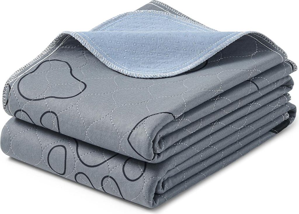 Waschbare Welpenunterlagen, 122 x 91 cm, 2er-Set