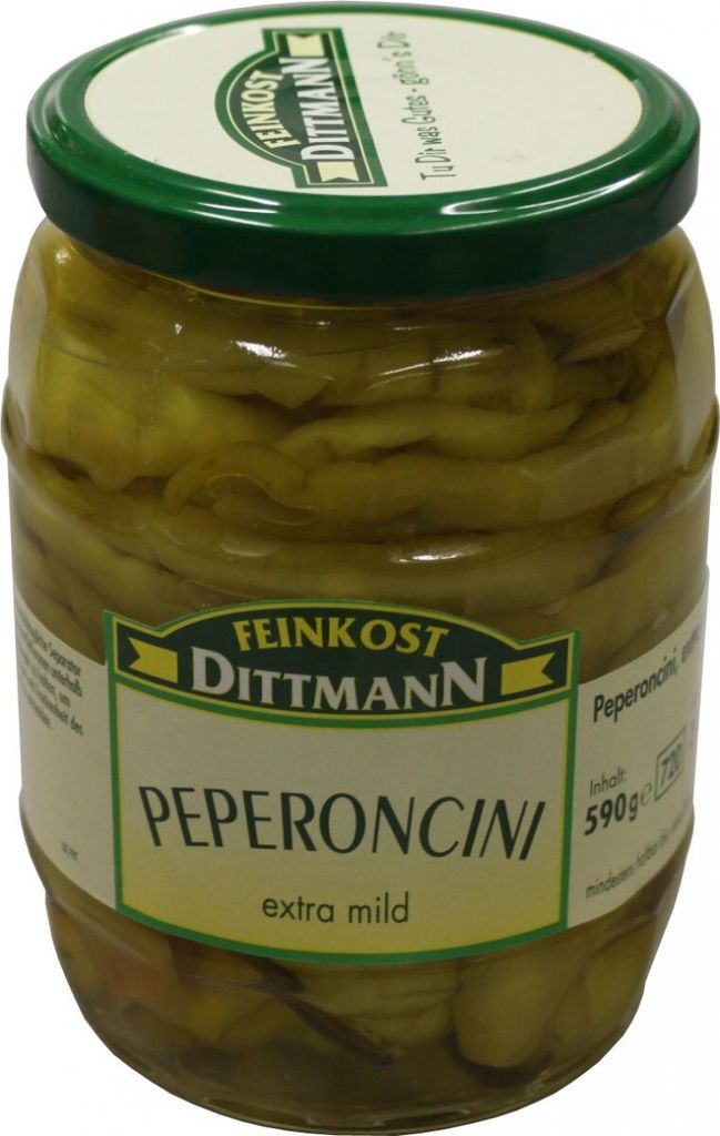 Delikatesy Dittmann zlatožlté peperoncini ručne zbierané Obrázok produktu 