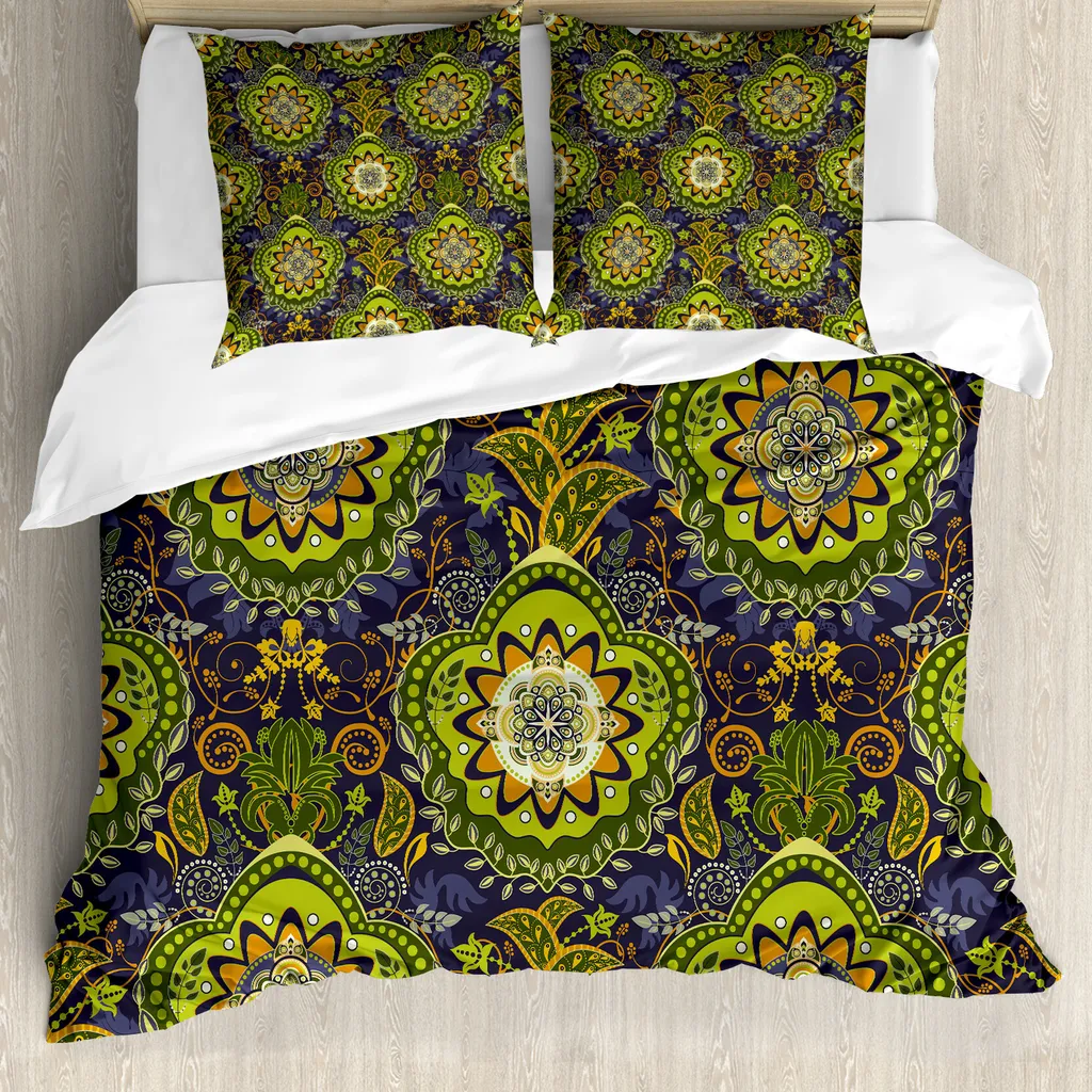 Copripiumino Boho Tropical Abakuhaus | Set Letto Instagrammabile