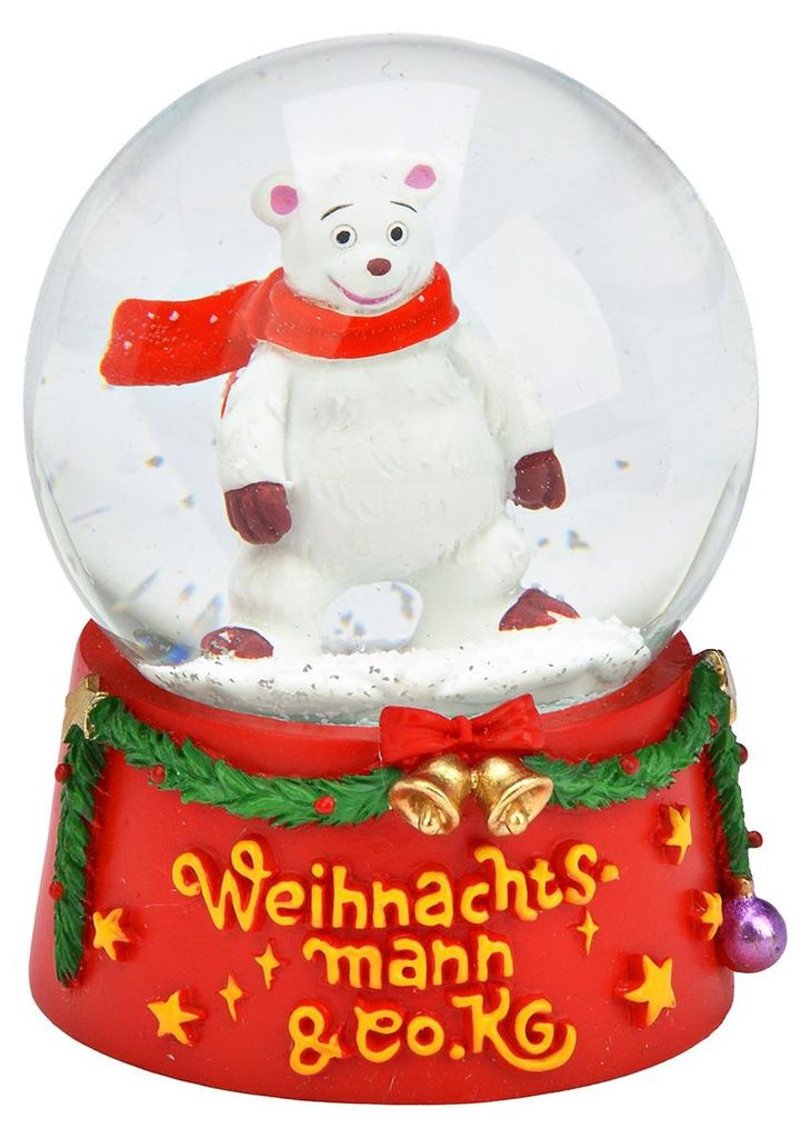 Weihnachtsmann & Co. KG Schneekugel, Schüttelkugel, Produktbild 