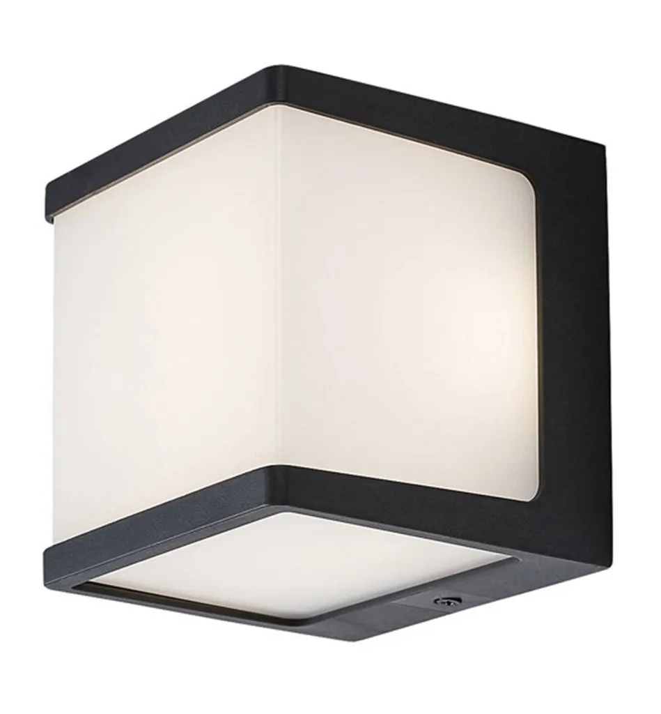 Applique LED 10W 4000K RENNES IP54 Éclairage Extérieur Anthracite 10cm