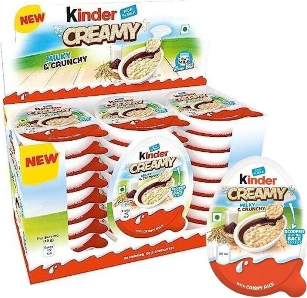 Kinder Creamy 24er-Pack | 24 x 19g | Gefüllte Produktbild 