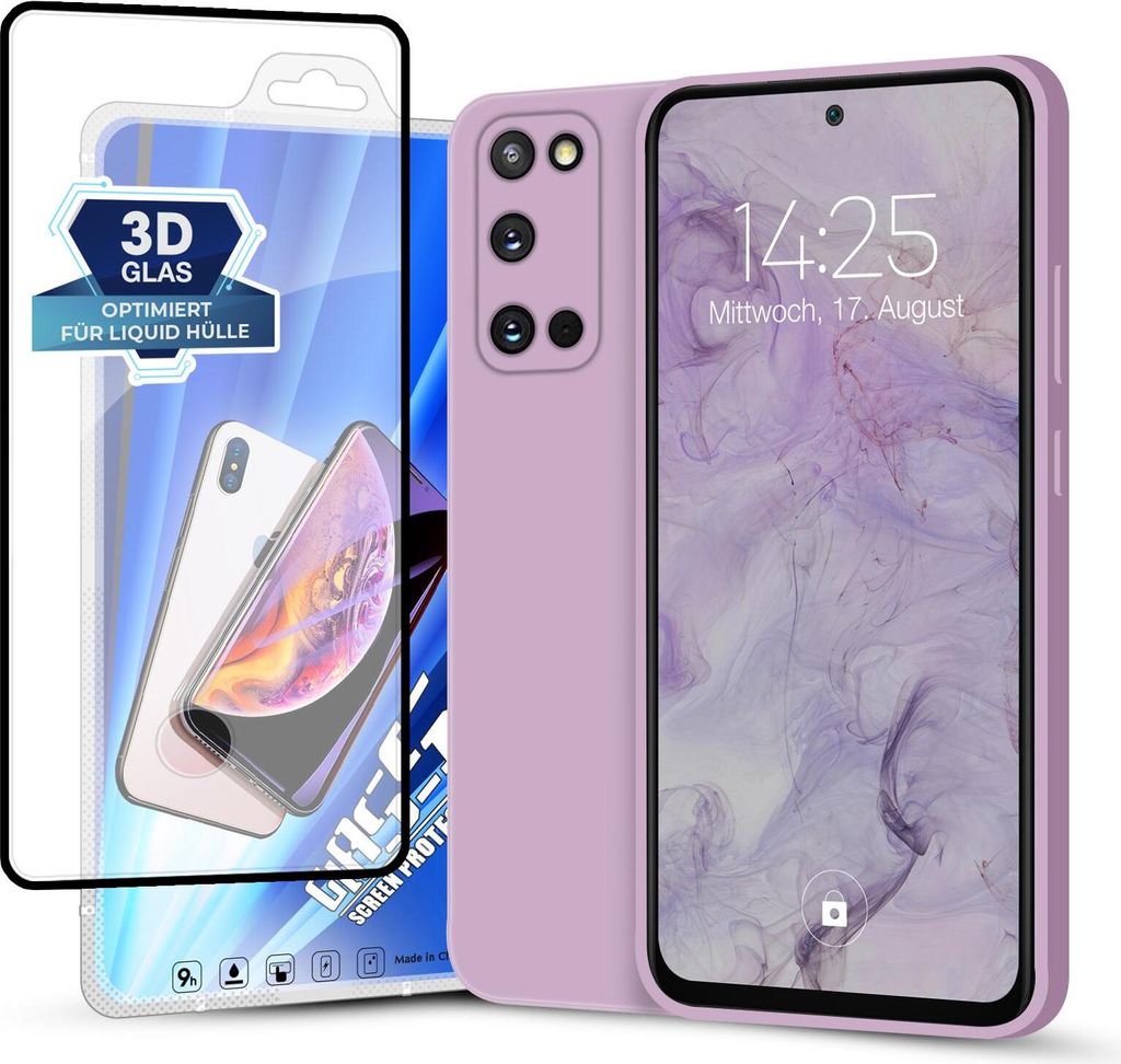 Hülle für Samsung Galaxy S20 mit 9H Displayglas Produktbild 