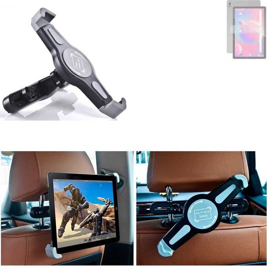 K-S-Trade Tablethalterung kompatibel mit Acer Sospiro AS10XLPRO KFZ Kopfstützen Halterung 360° Auto Sitzhalterung Headrest Holder Halter Tablet PC