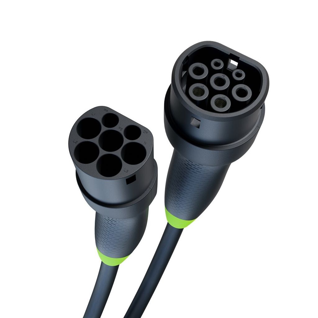 Câble EV 32A 7.2kW 10m MAX GREEN Câble De Recharge EV/Véhicule électrique Et Hybride Accessoire Voiture