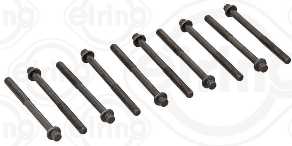 10x ELRING 728.120 Zylinderkopfschraubensatz für FORD Produktbild 