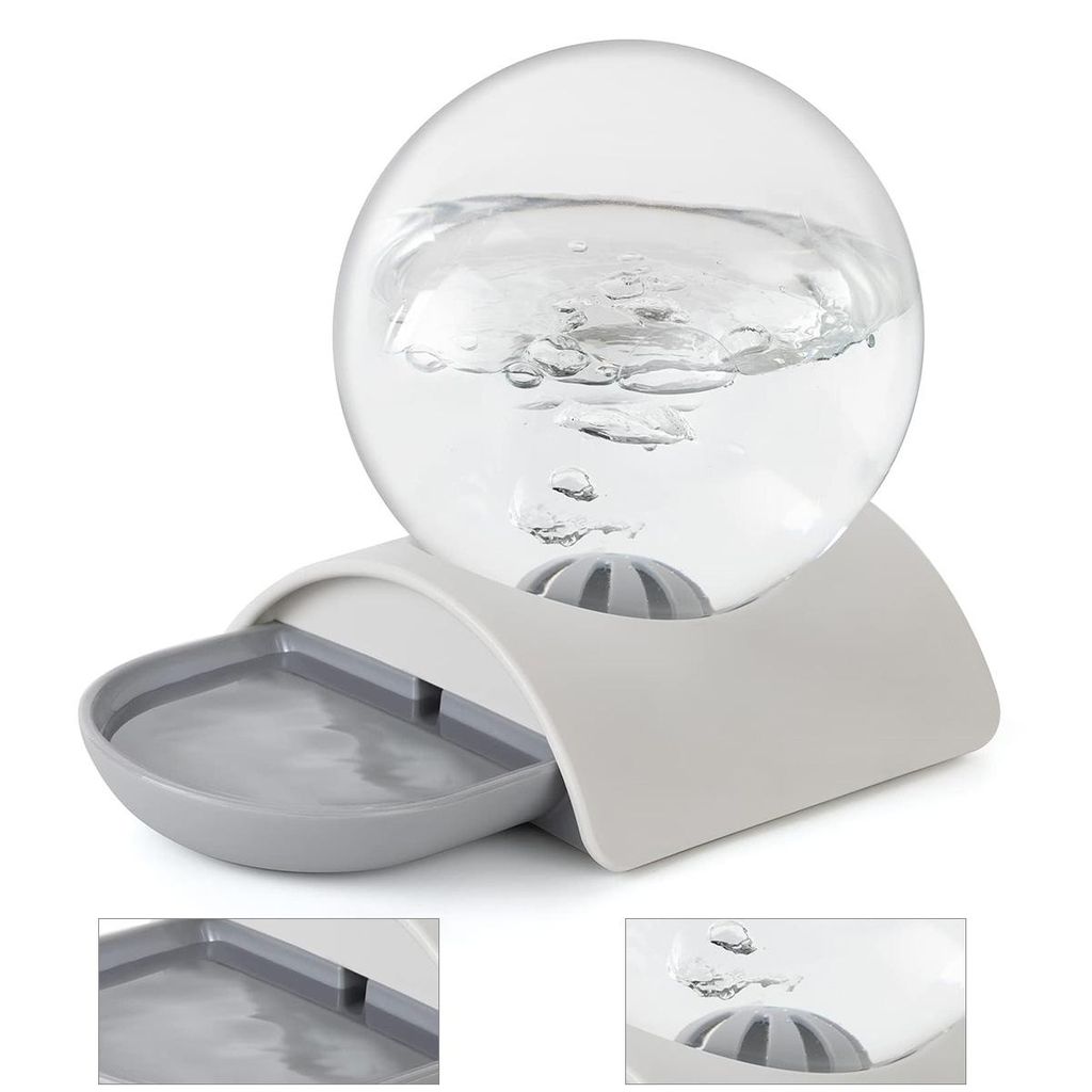 Katzentrinknapf,transparenter Haustier-Wasserbrunnen,2,8l Produktbild 