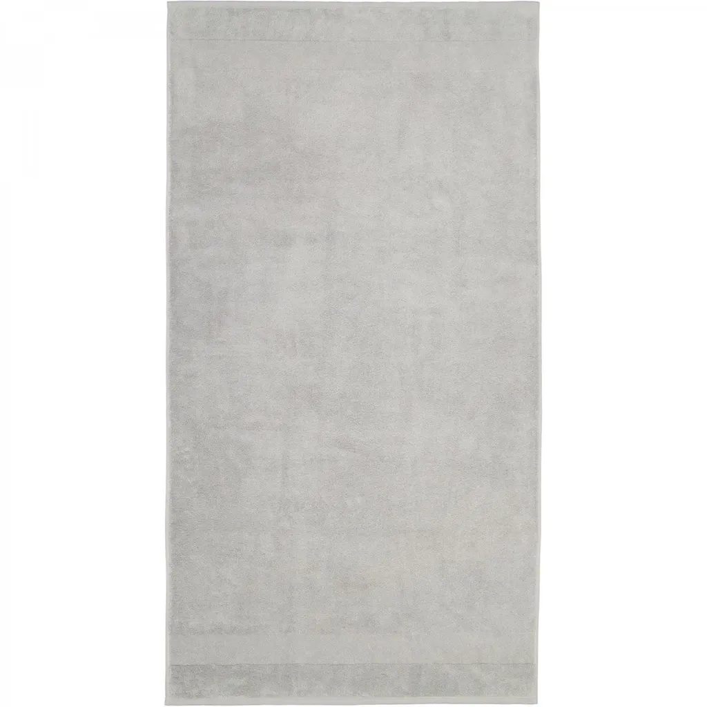 Serviette de toilette 50x100 cm Gris Clair idéale pour sport et voyage