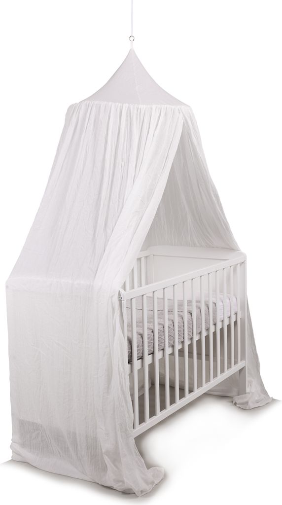 Kinder gordijn Deconet – Crème/Offwhite – bovenring 60 cm / Productafbeelding 