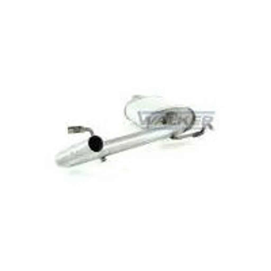 Silencieux central Walker 21341 en acier aluminisé pour Caddy 600253401B