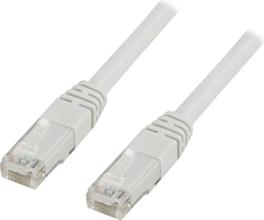 Cavo di Rete 3m Cat6 Bianco UTP | Cavo LAN Patch RJ45 per Reti Aziendali