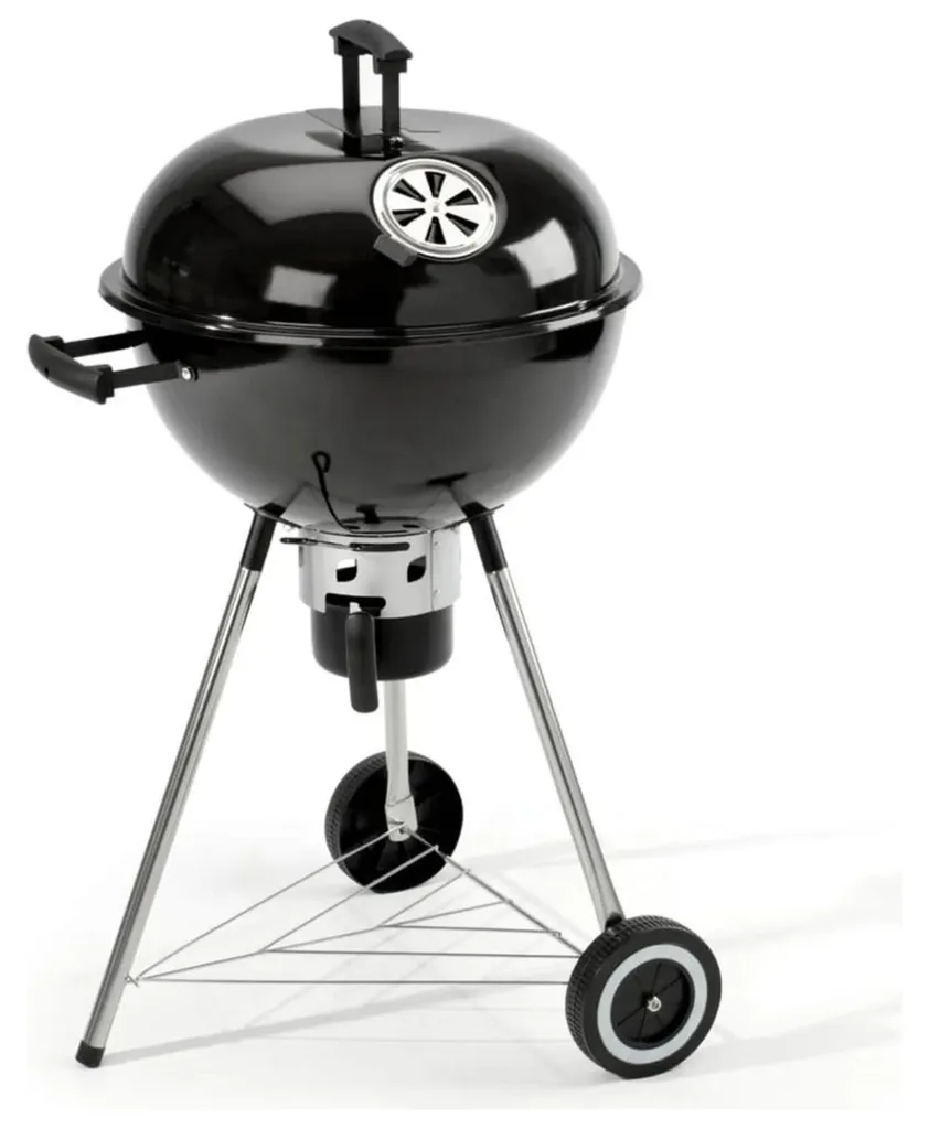 Barbecue charbon avec bac à cendres : fini les salissures sur terrasse