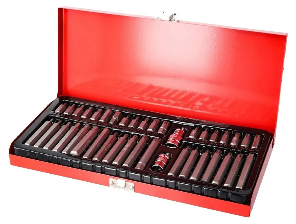 Coffret douilles et embouts 40 pièces pour bricolage et mécanique auto