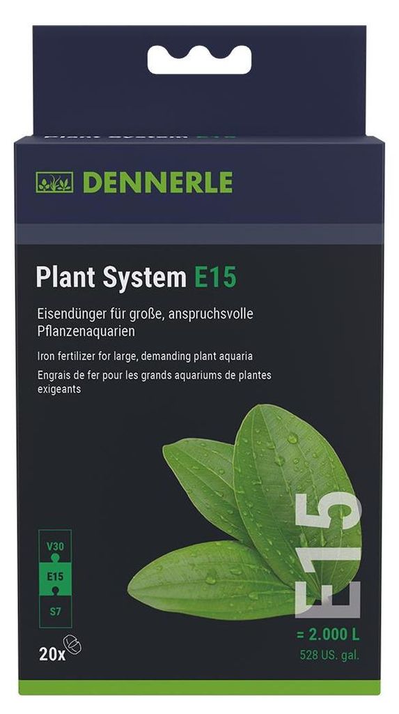 Dennerle Plant System E15, 20 Stück - Eisendünger für Produktbild 