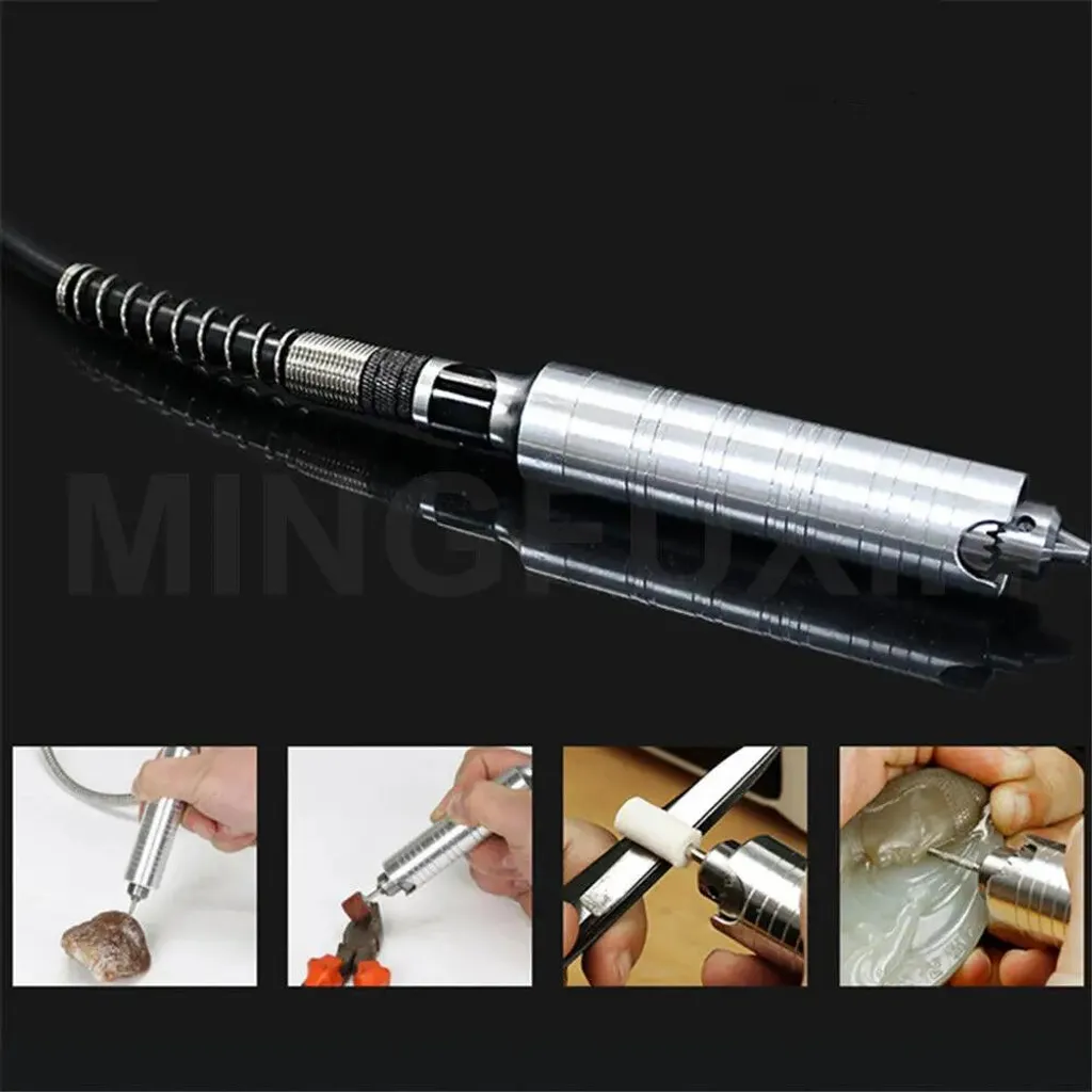 Mini-ponceuse 10000 tr/min Braun 800W - Finition métaux de précision - 7