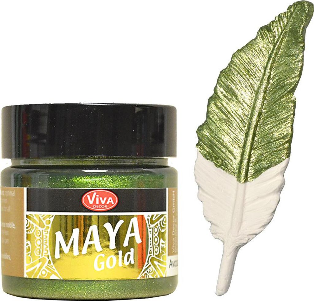 ViVA DECOR Maya Gold 45 ml avocado Produktbild 