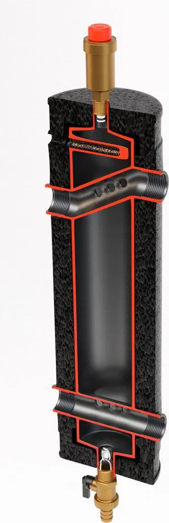 Raccord isolé EPP SHE-CD 1'' haute performance pour système de 55 kW max