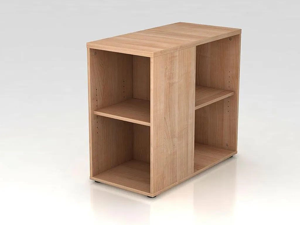 Caisson d'appoint Anco noyer avec roulettes pour bureau de direction