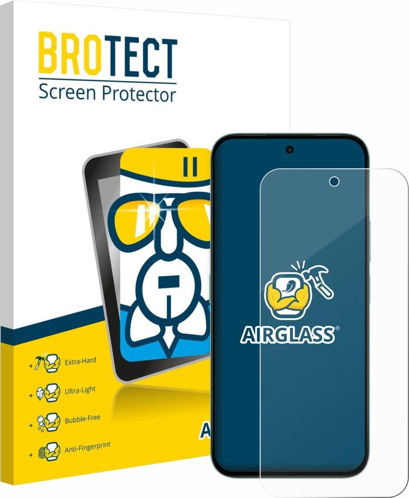 BROTECT Schutzglas für Honor X6c Schutzfolie Panzer Folie Glas Display Schutz klar