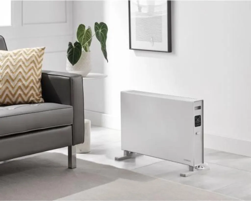 Chauffage électrique OCEANIC 2000W pour chambre et bureau blanc mat - 3