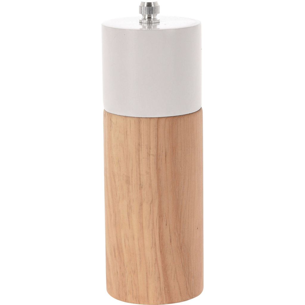Macinapepe, 165 mm, legno, bianco Immagine del prodotto 
