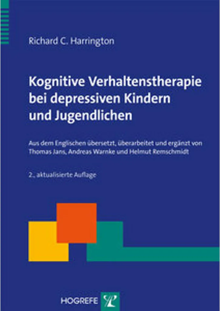 Traiter la dépression chez l'enfant : guide TCC pour psychologues et ados
