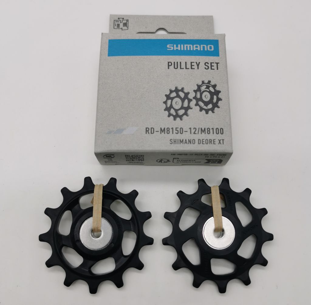 Shimano Schaltrollensatz RD-M8150 | M8100 | M8120 Deore XT 12-fach Schaltungsröllchen Tension Pulley Set