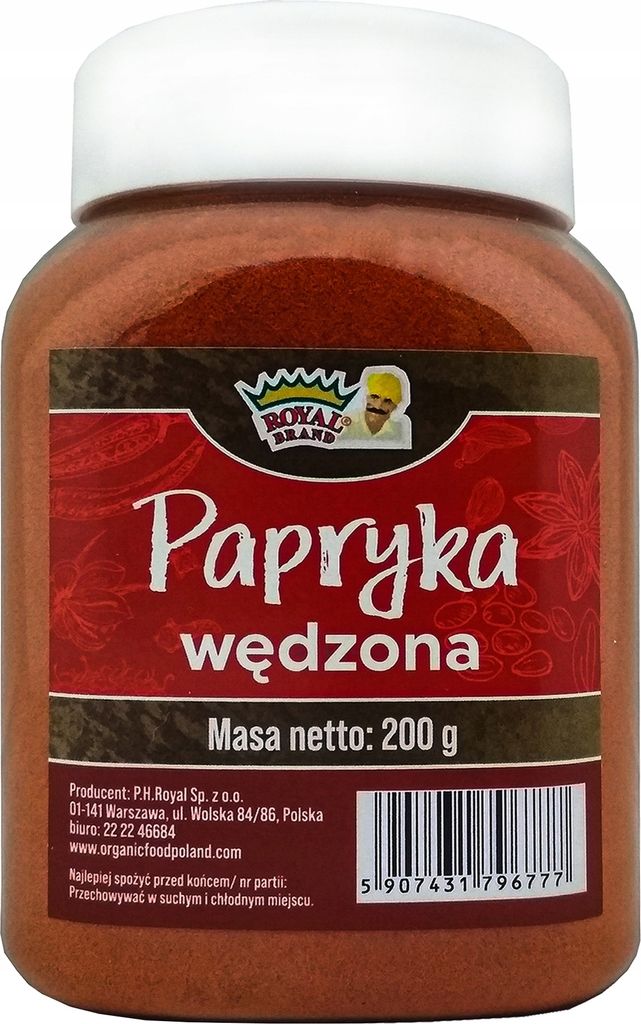 Royal Brand Süßer geräucherter gemahlener Paprika 200 g im Produktbild 