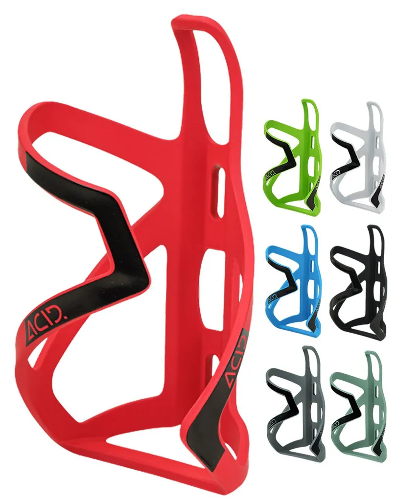 Porte-bidon Acid Hpp Sidecage Rouge - Accès latéral taille unique robuste