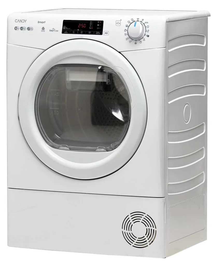 Sèche-linge frontal 10kg Candy avec bac EasyCase et pompe à chaleur - 4