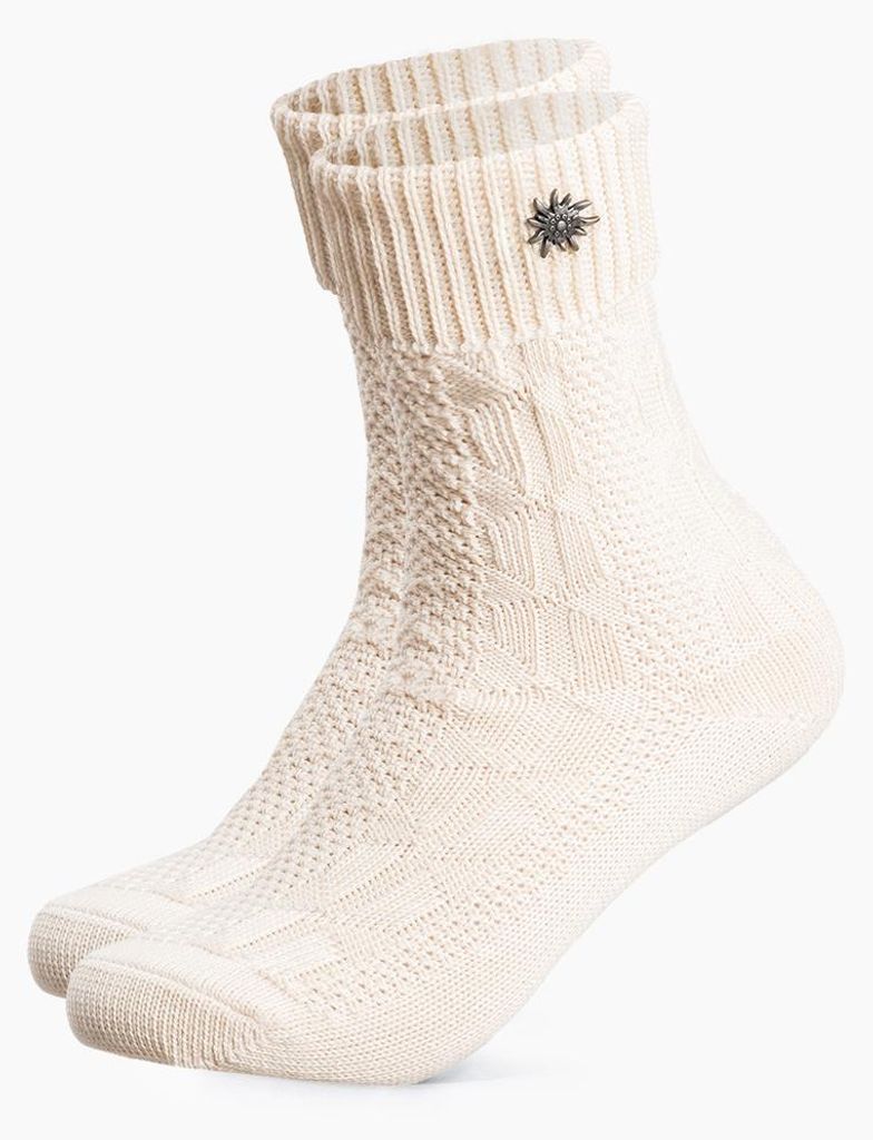HerzSticht Damen Kurze Trachtensocken 1er Pack (Modell: Produktbild 