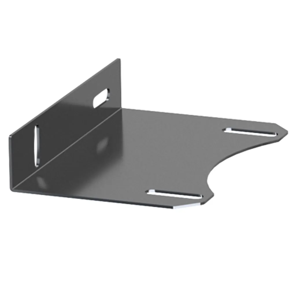 Staffa Murale Regolabile 100-140mm per Tubo Stufa 180 Acciaio