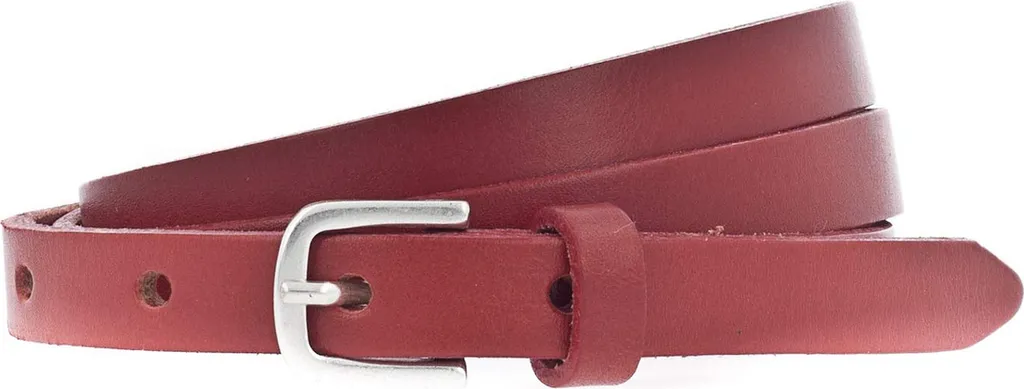Cintura Vanzetti Neon Booster 15mm in Vera Pelle Rosso W75 | Shop Online