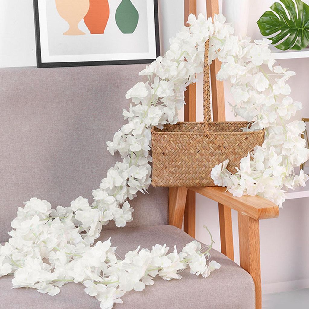 1,8 m 256 Simulierte kš¹nstliche Sakura Blumengirland Produktbild 