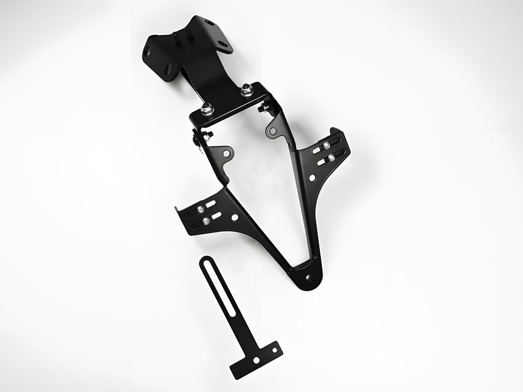 ZIEGER Basic Kennzeichenhalter kompatibel mit Ducati Hypermotard 796 BJ 2010-12 / 1100 / S BJ 2007-12